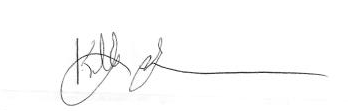 Kelly W. Goerbig Signature